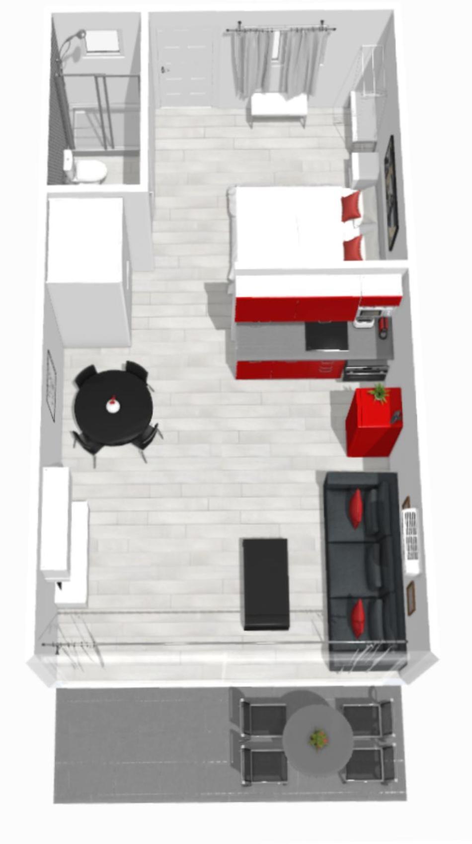 Roses Apartments Red Loft Vista Mar Lateral Zewnętrze zdjęcie